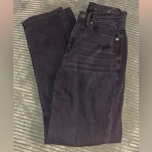 Black Highest Rise 90’s boyfriend jeans